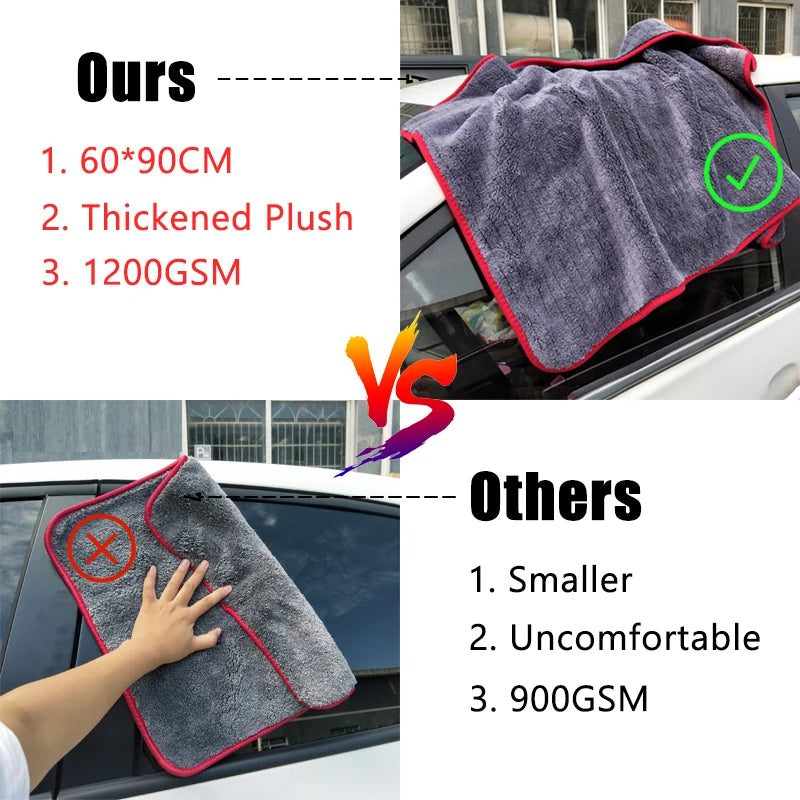 Car Detailing Microfiber Cloths