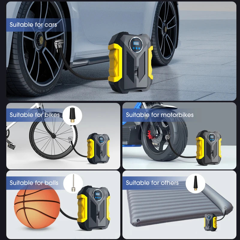 CARSUN Portable Digital Air Compressor