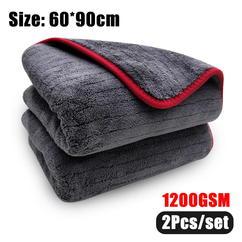 Car Detailing Microfiber Cloths