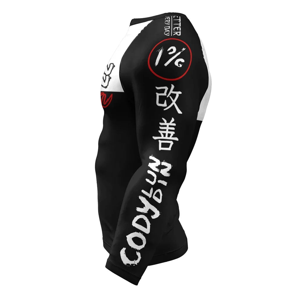 Long Sleeved Gym Rashguard Shirts