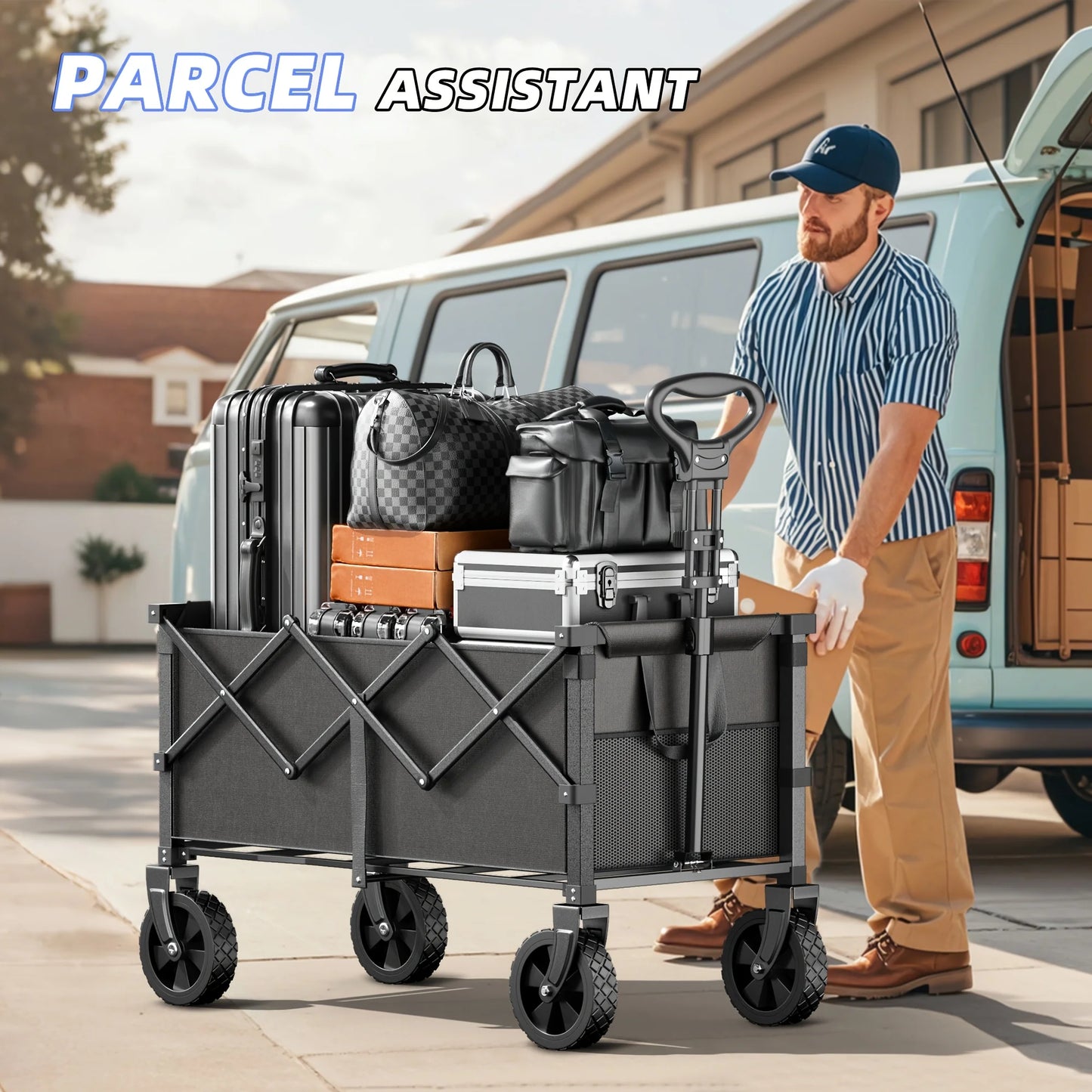 Multifunctional Camp Wagon