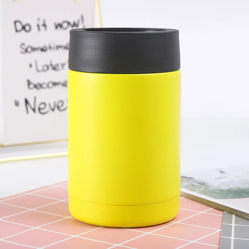 Stainless Steel Double Insulated Beer Or Can Cooler