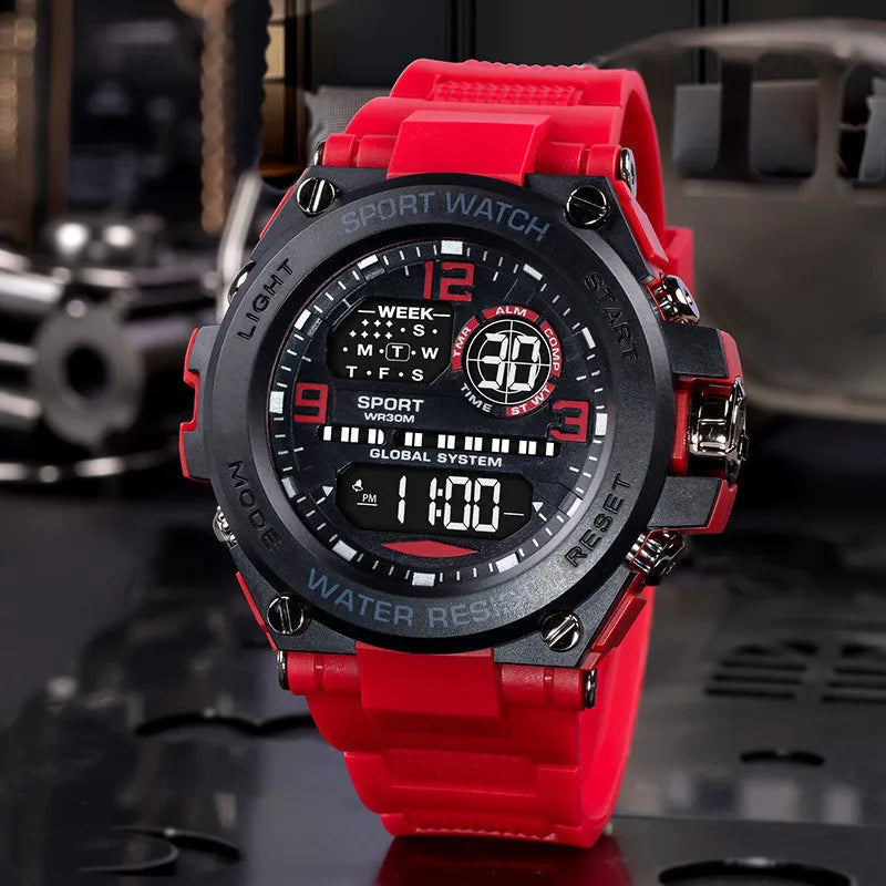 Waterproof Electronic AntiShock Wrist Watch