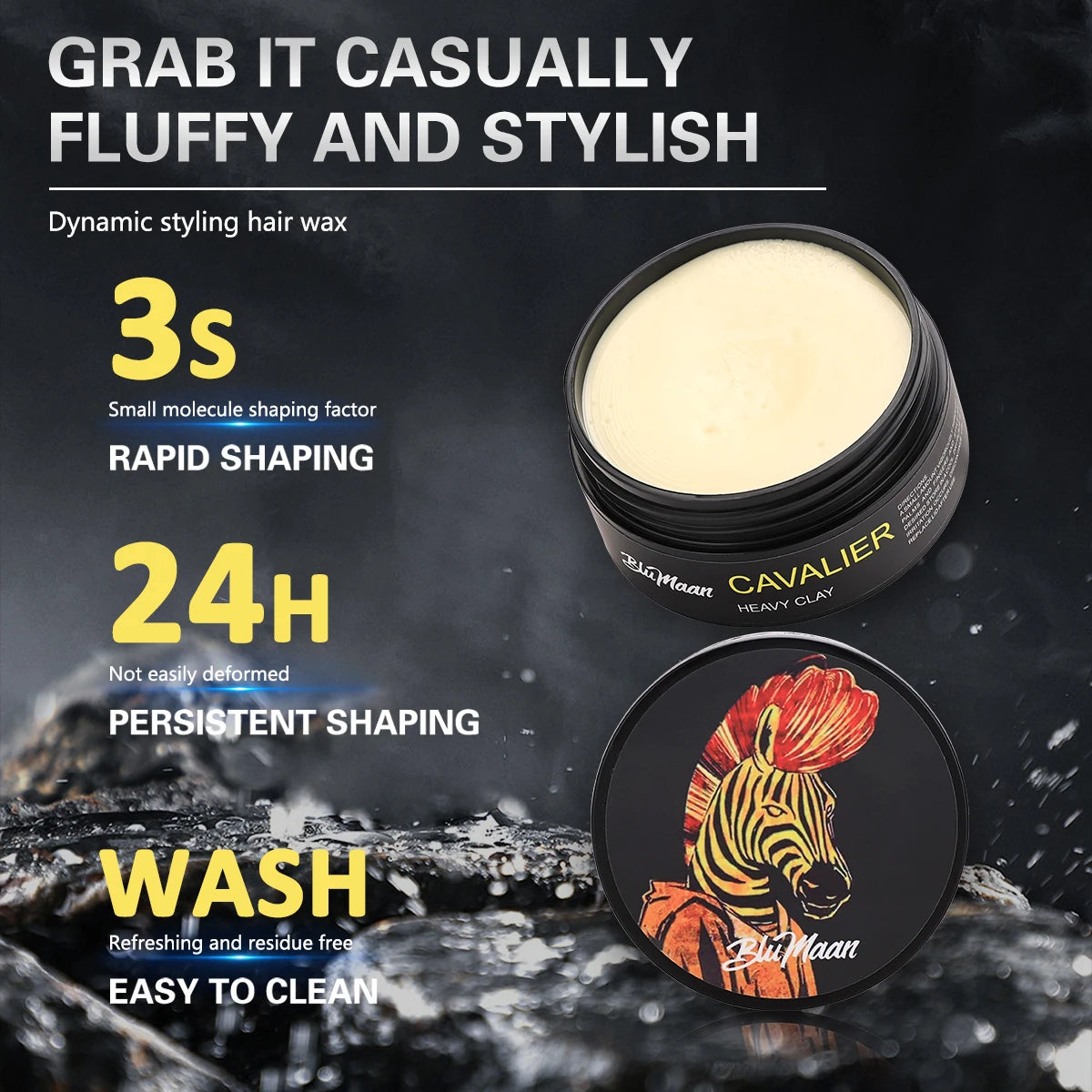 Strong Hold Styling Wax