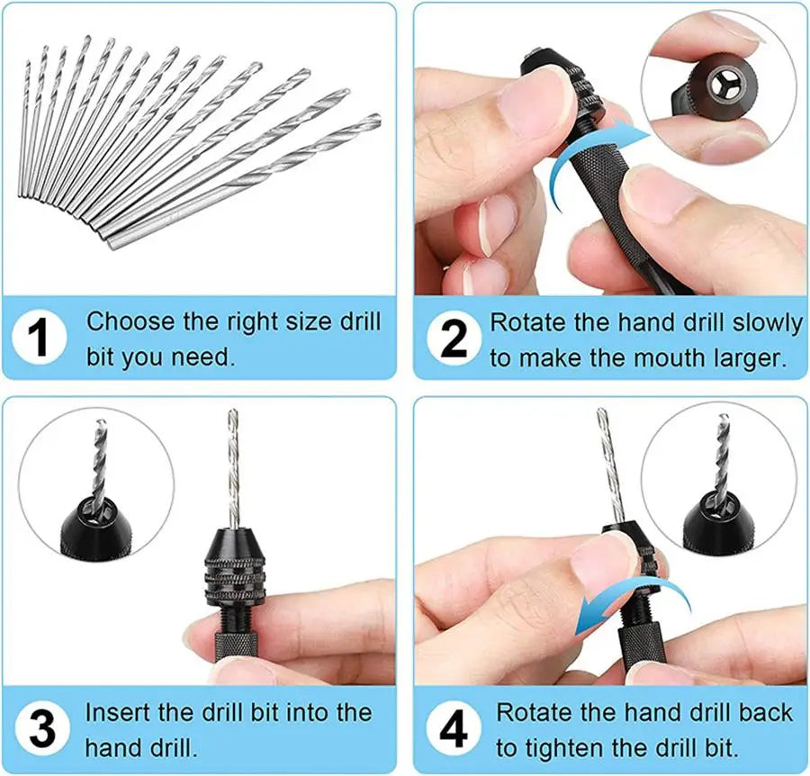 Mini HandHeld Drilling Tool Set