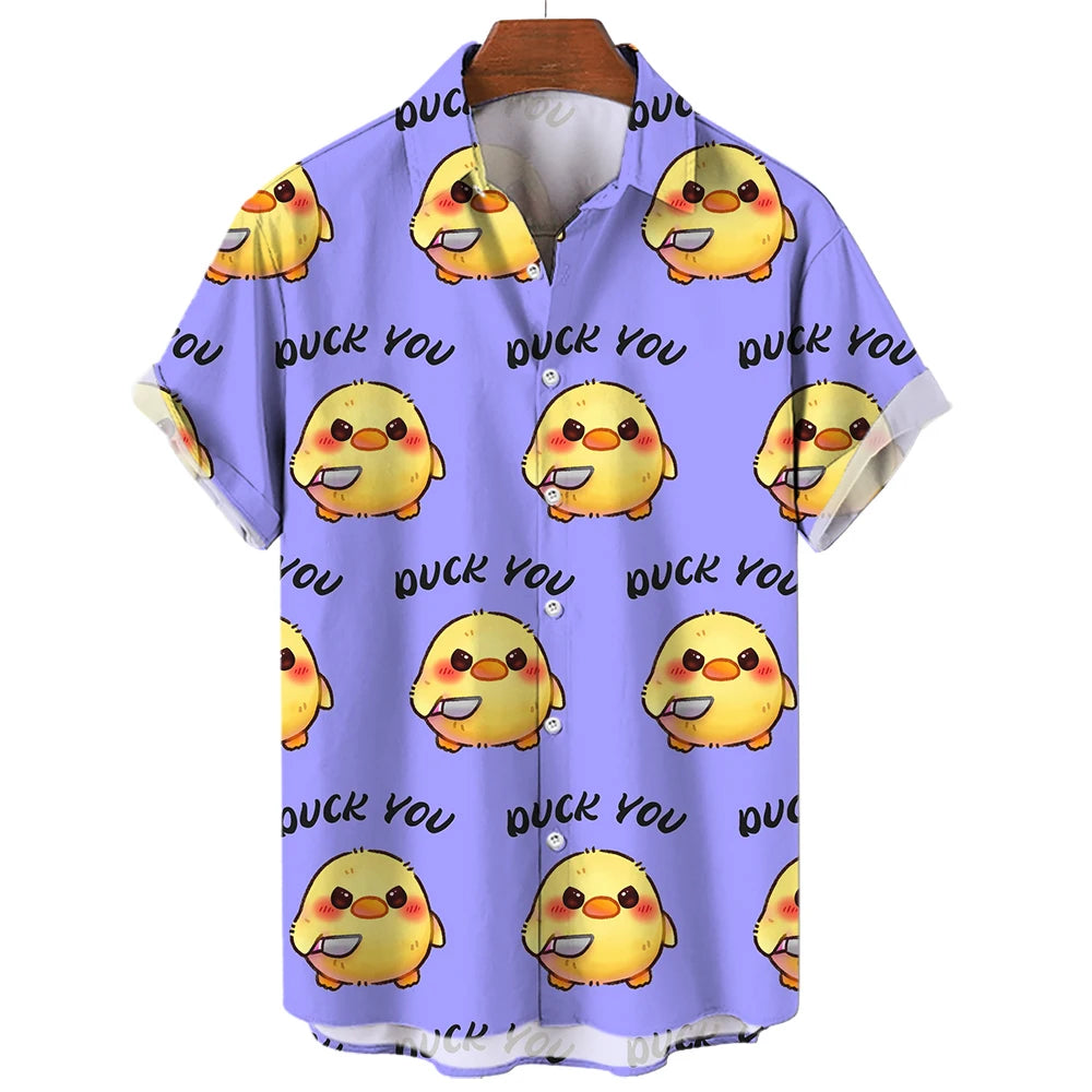 Duck You Print Tshirts