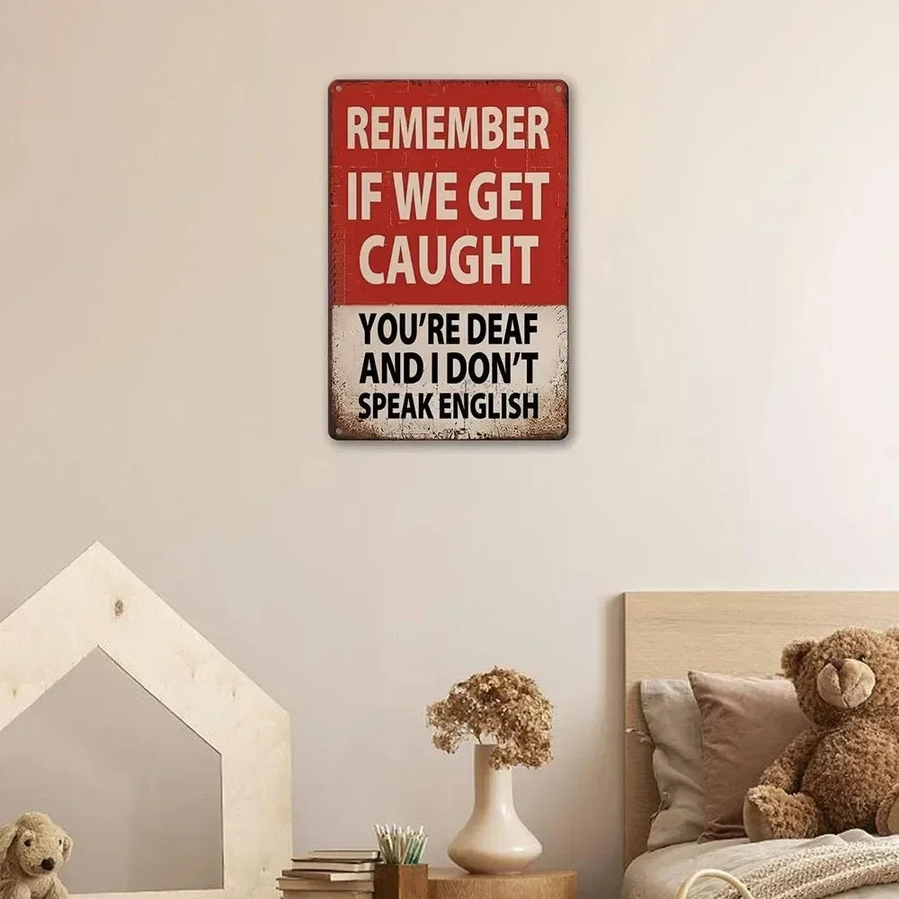 Funny Bar Sign for Man Cave