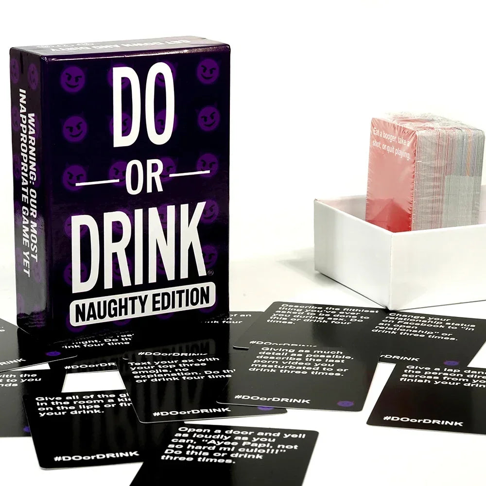 Do or Drink Naughty Edition Drinking Game
