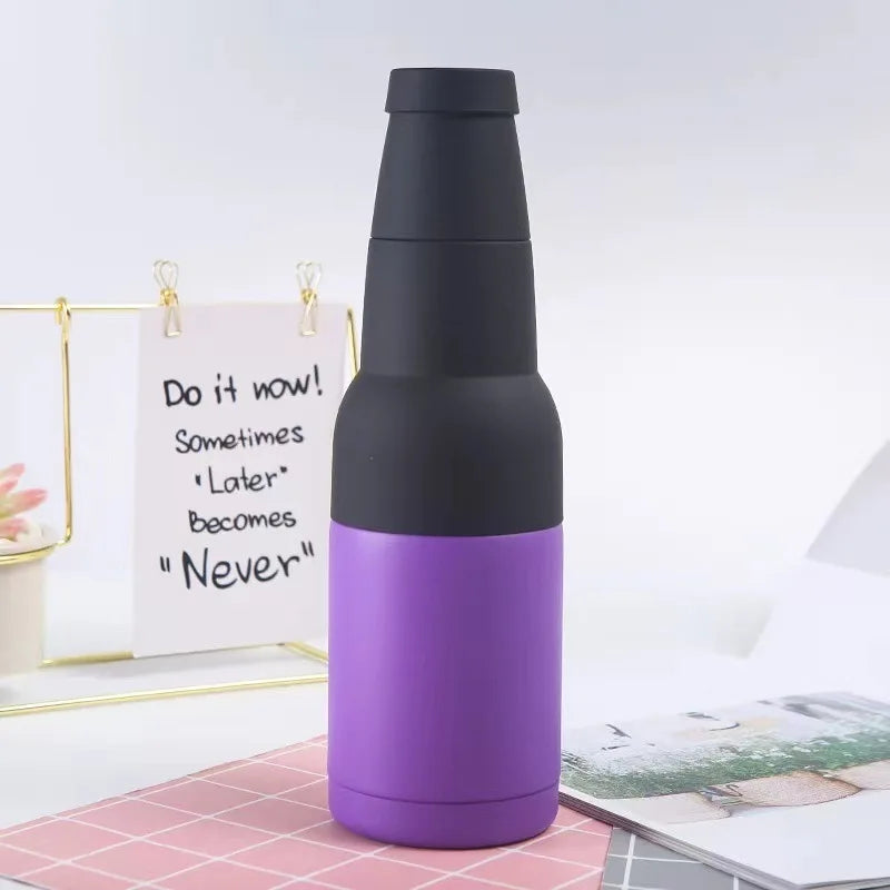 Stainless Steel Double Insulated Beer Or Can Cooler