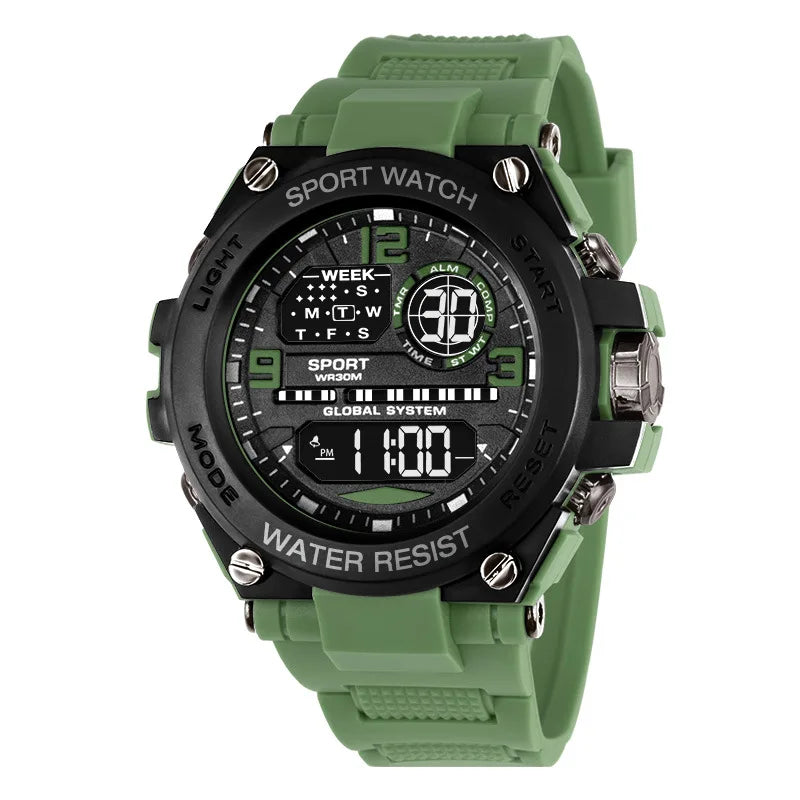 Waterproof Electronic AntiShock Wrist Watch