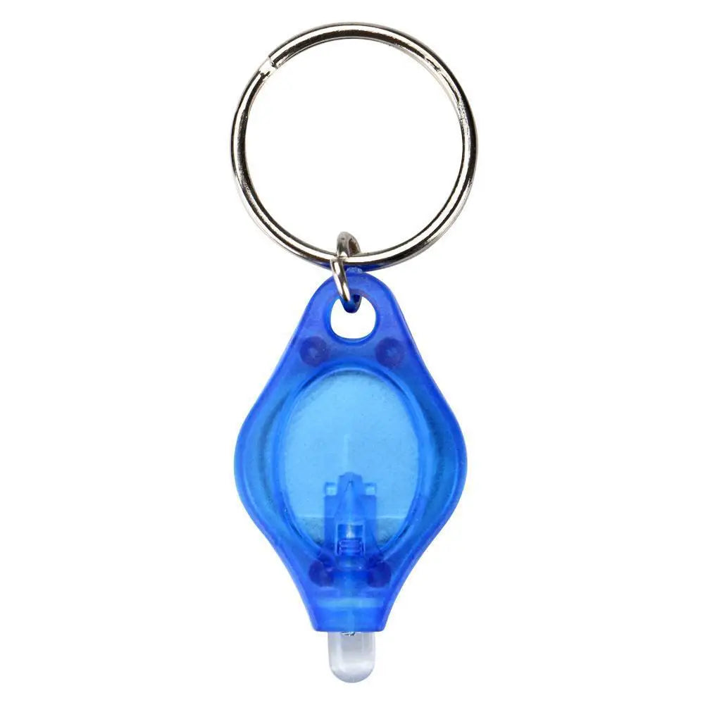 5 Pack Rainbow Mini LED Portable Light Keychain