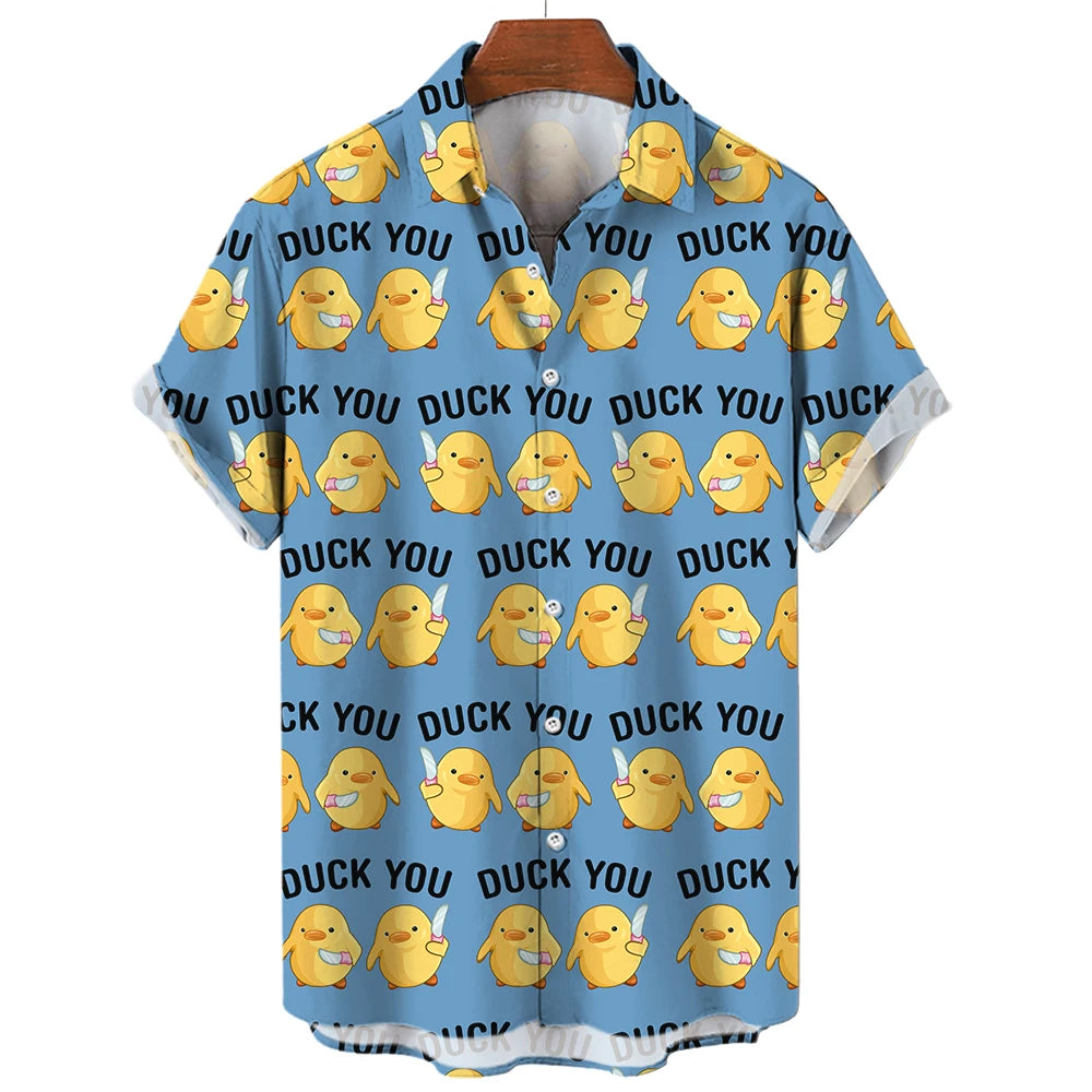 Duck You Print Tshirts