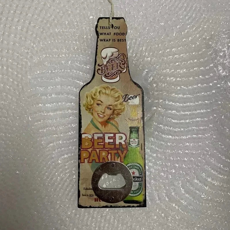 Beer Bottle Opener Decor