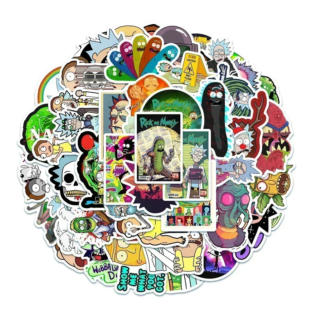 Rick & Morty Stickers