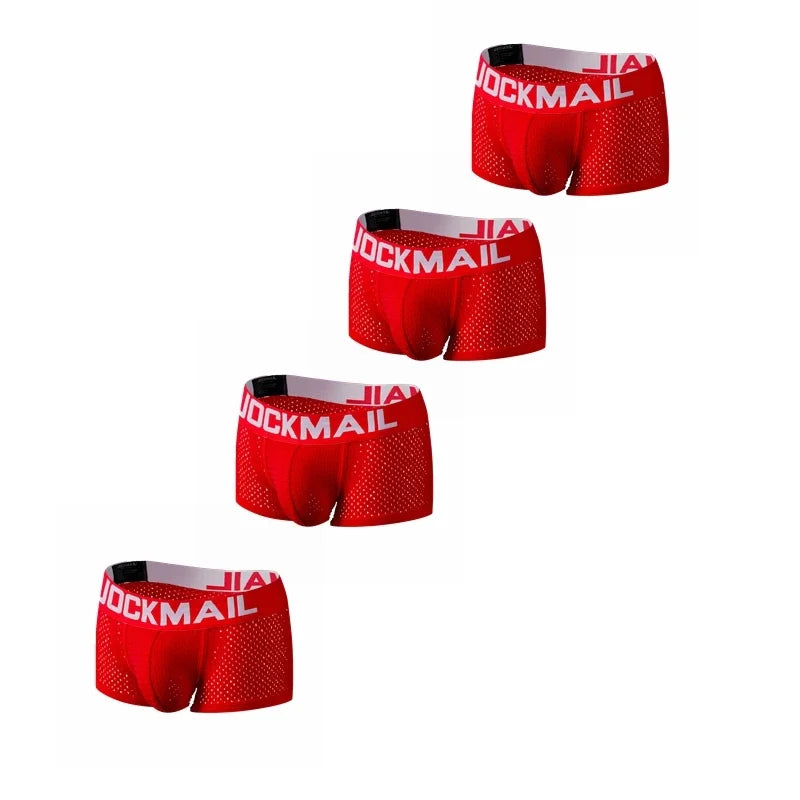 JOCKMAIL Breathable Mesh Boxers
