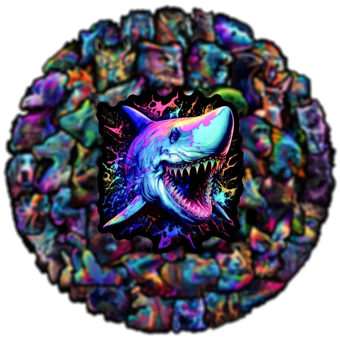 Trippy Animal Stickers