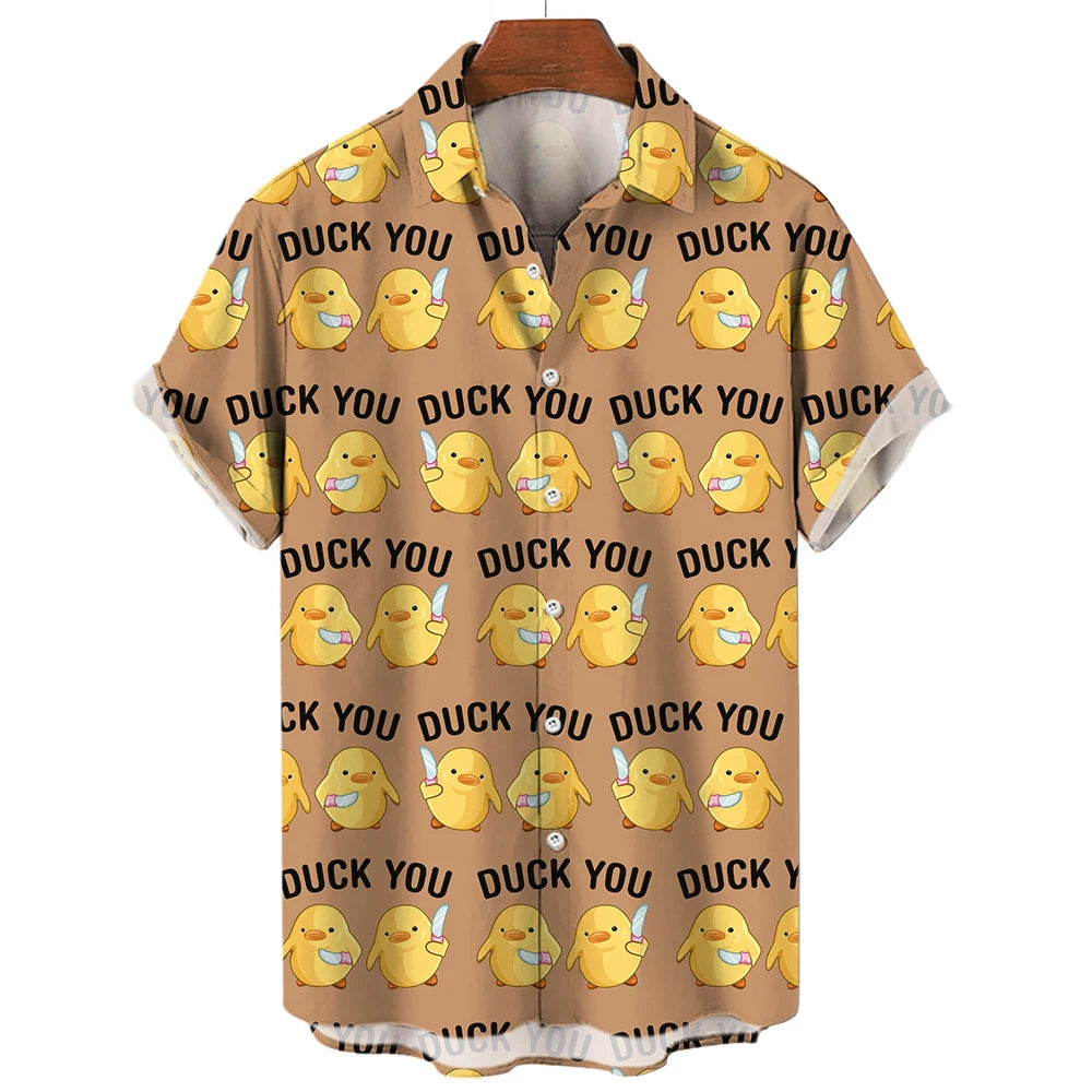 Duck You Print Tshirts