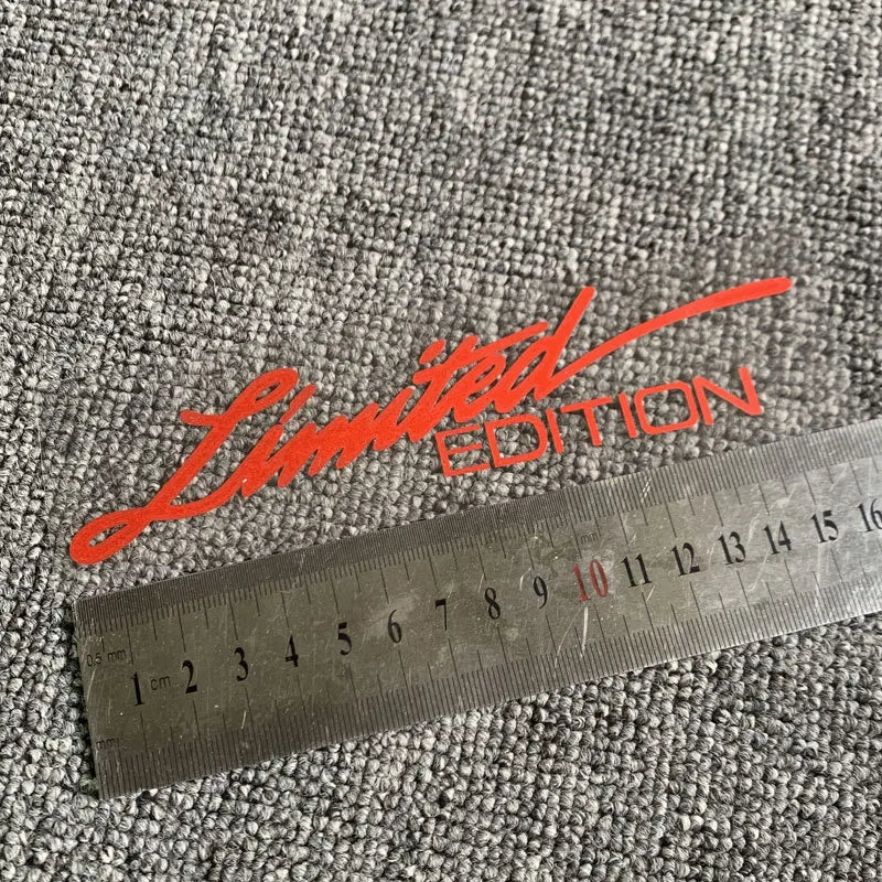 Limited Edition Decal