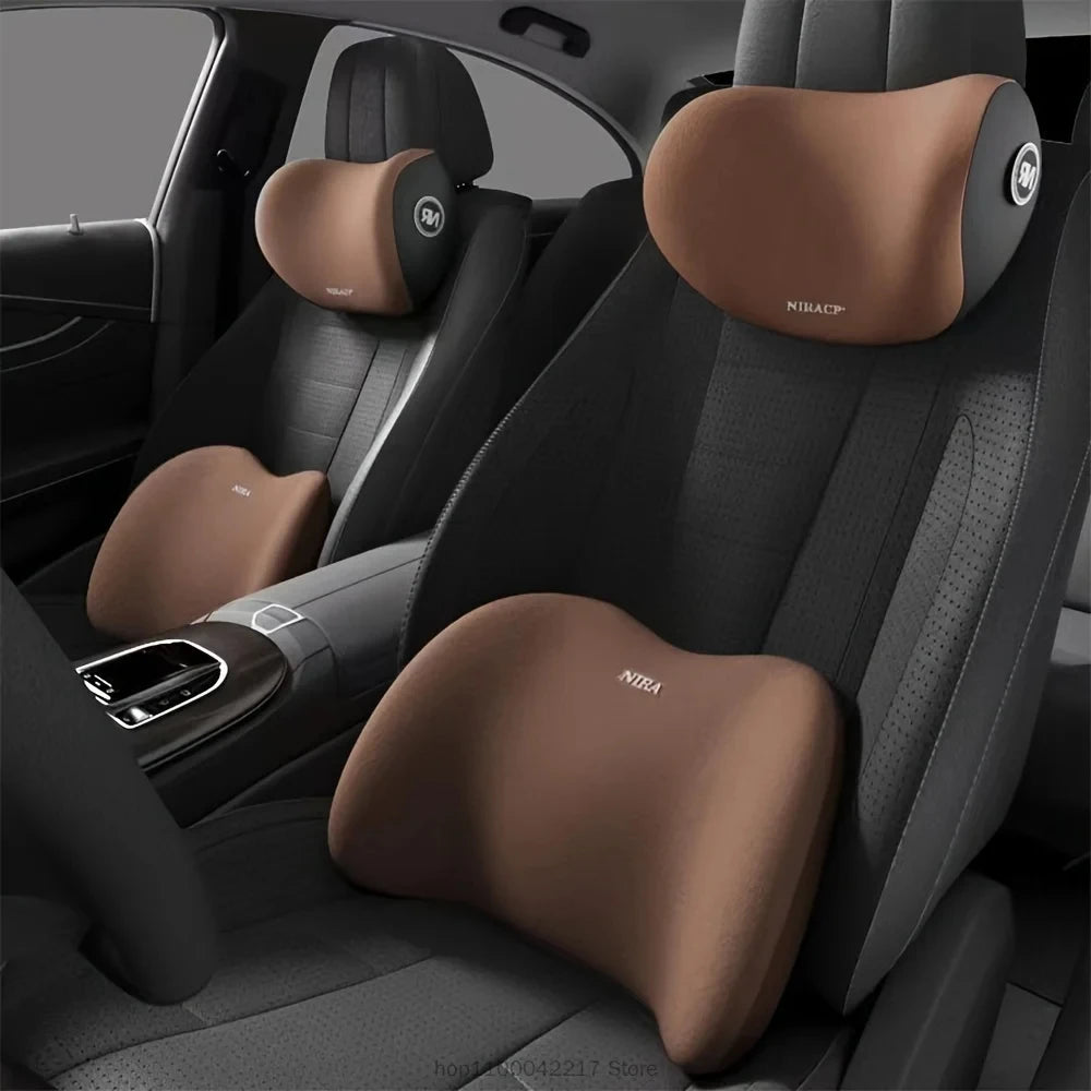 Neck & Lumbar Support Car Pillow