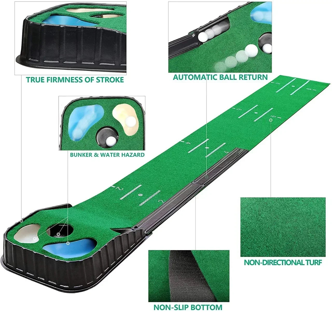 Indoor Golf Putter Mat