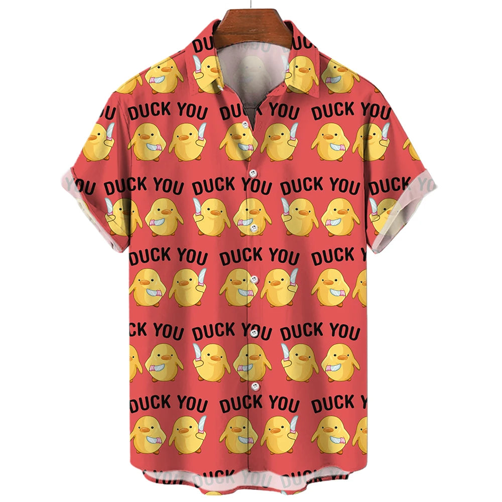 Duck You Print Tshirts
