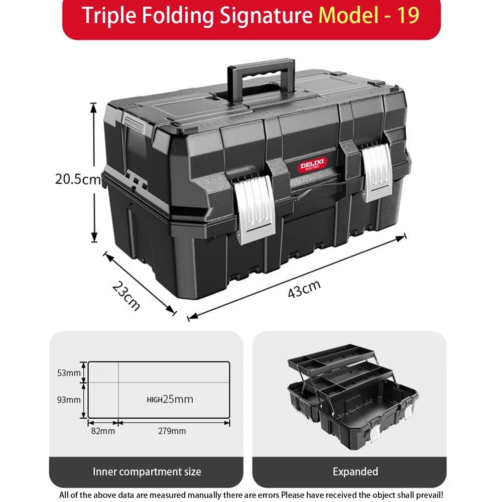 Industrial Grade Multi Layered Foldout Tool Box