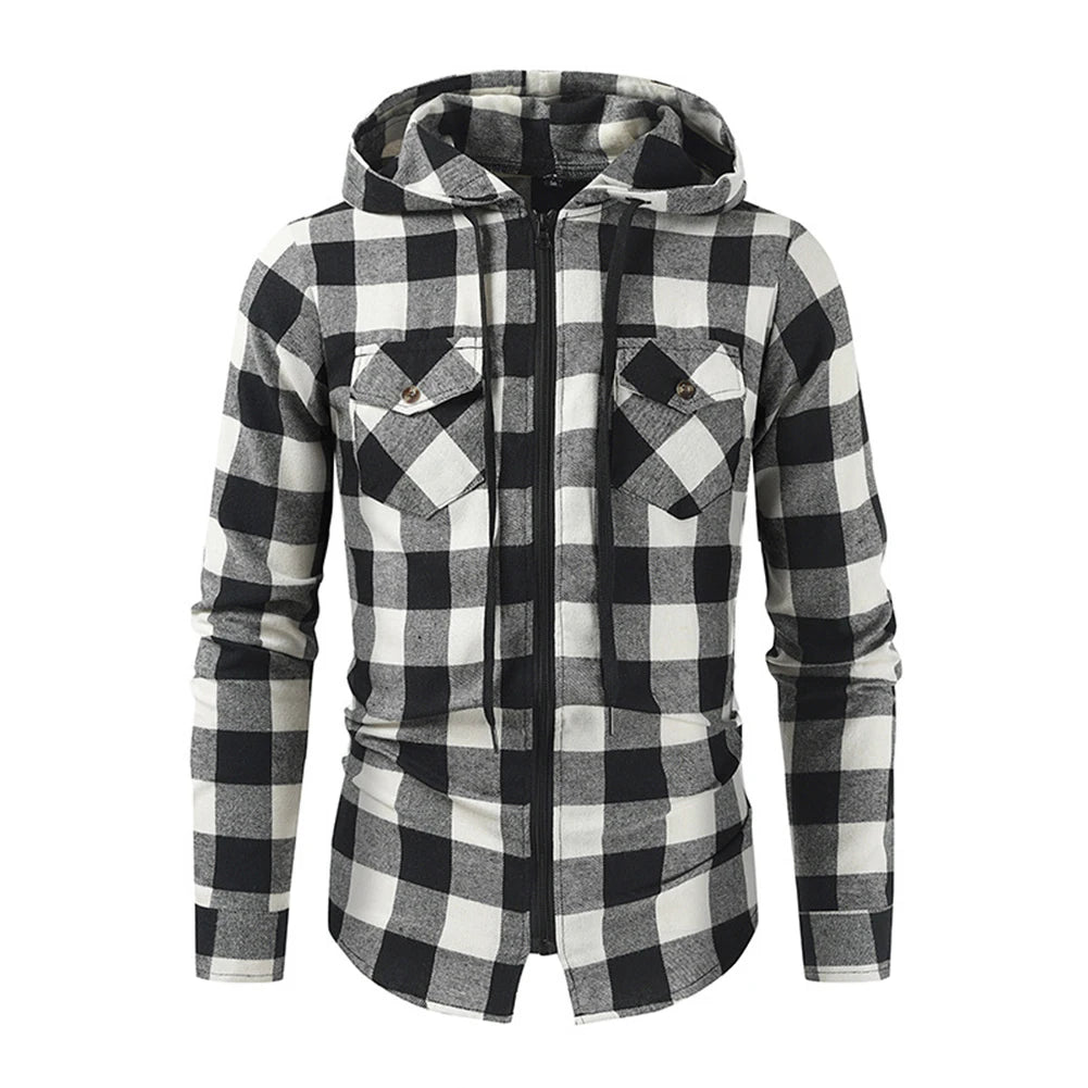 Plaid Long Sleeeved Shirt