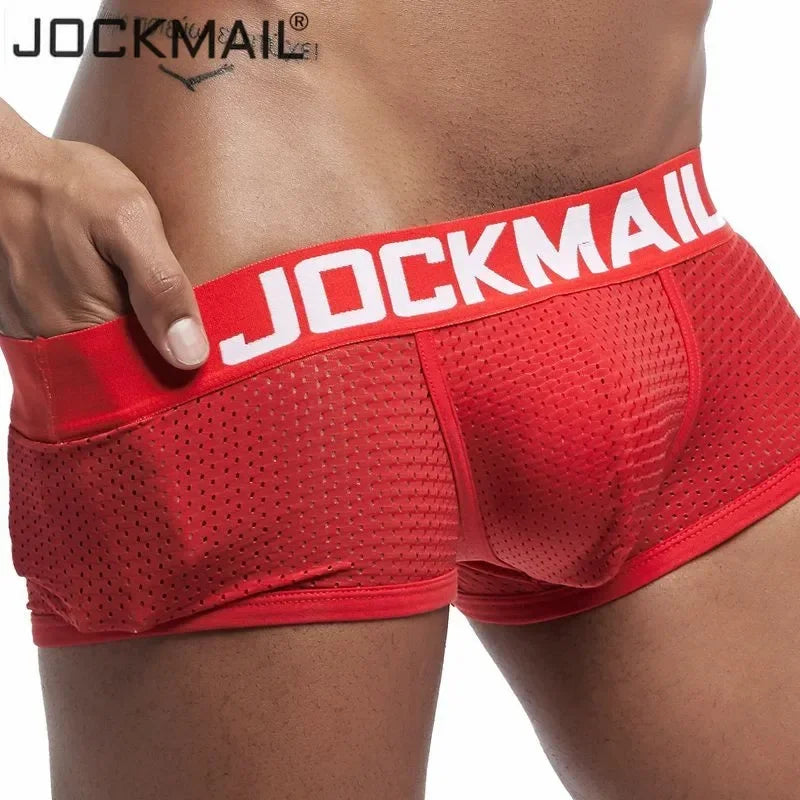 JOCKMAIL Breathable Mesh Boxers