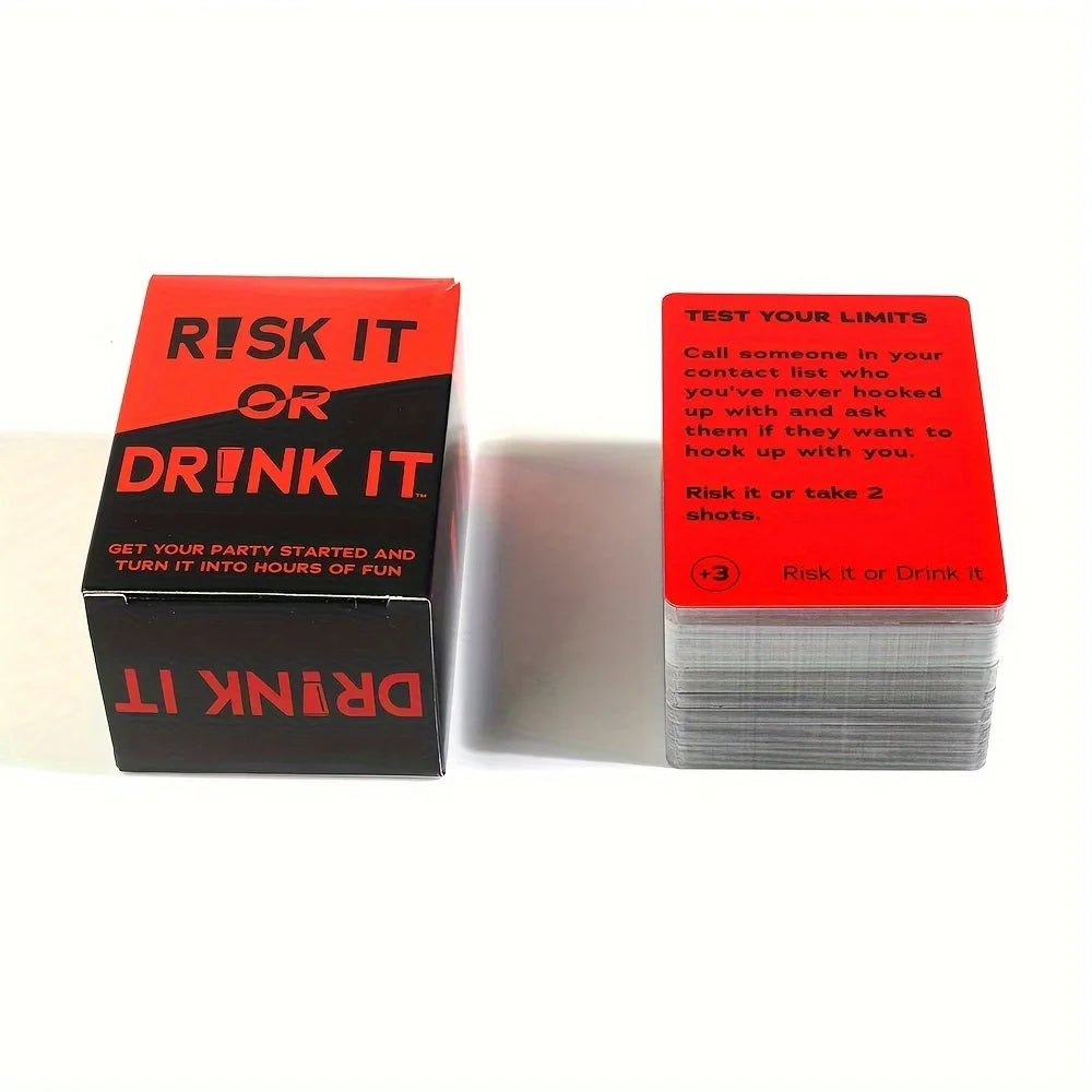 Risk It Or Drink It Card Game