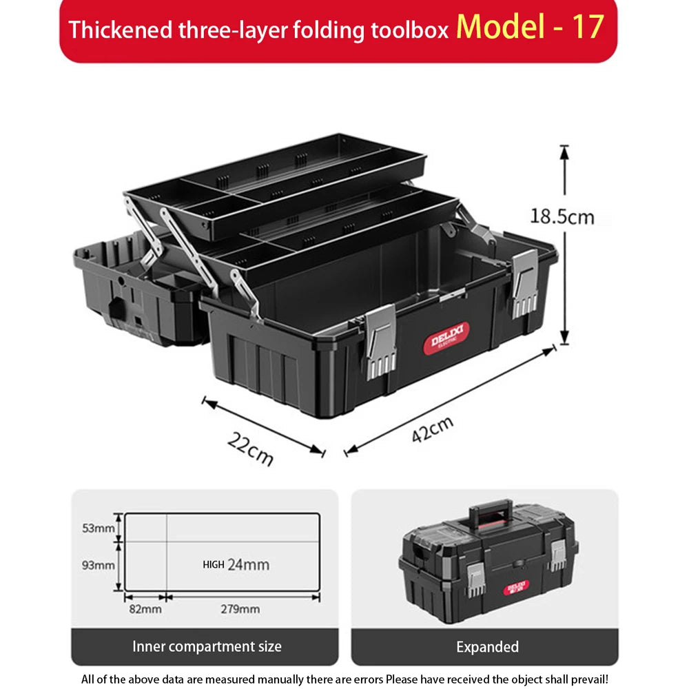 Industrial Grade Multi Layered Foldout Tool Box