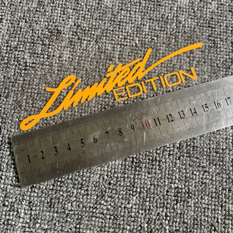 Limited Edition Decal