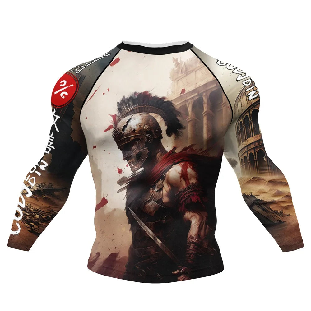 Long Sleeved Gym Rashguard Shirts