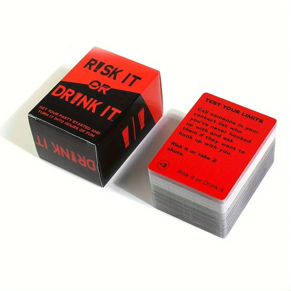 Risk It Or Drink It Card Game