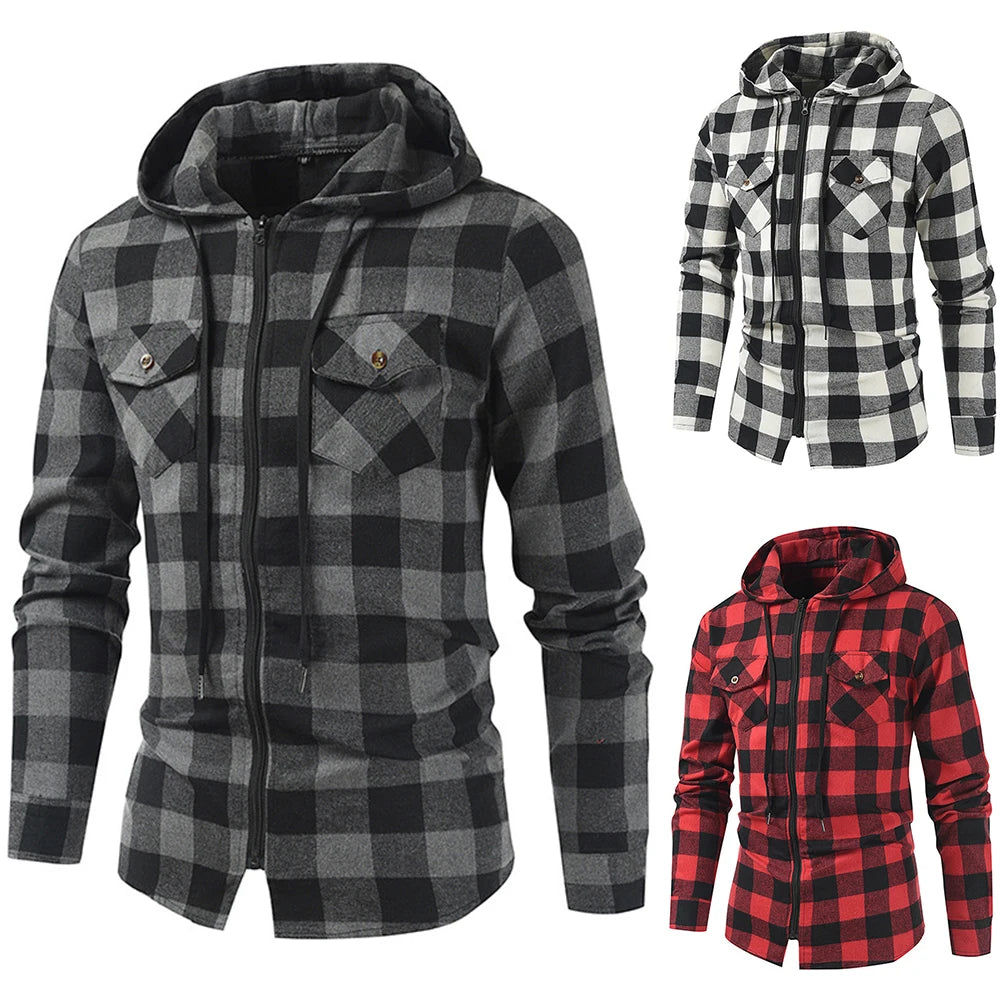 Plaid Long Sleeeved Shirt