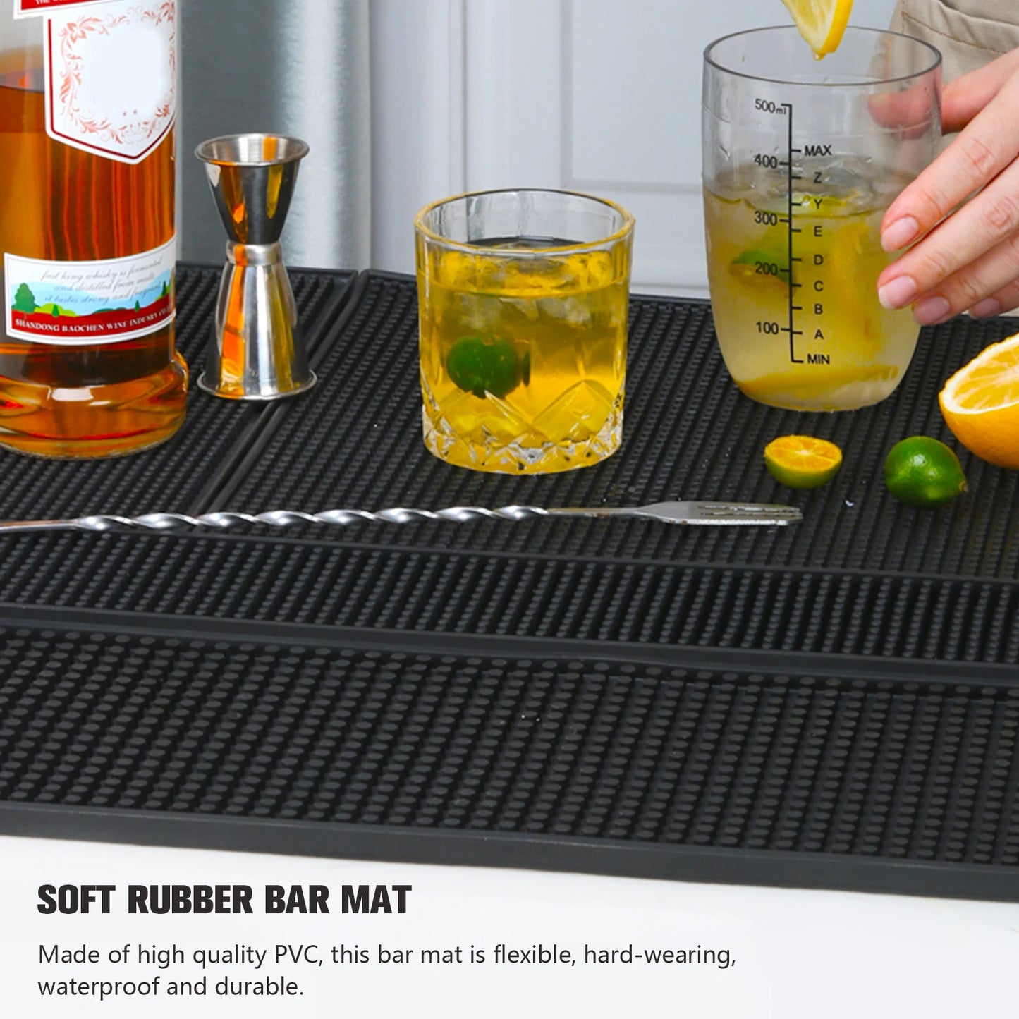 Anti-Slip Rubber Bar Mats