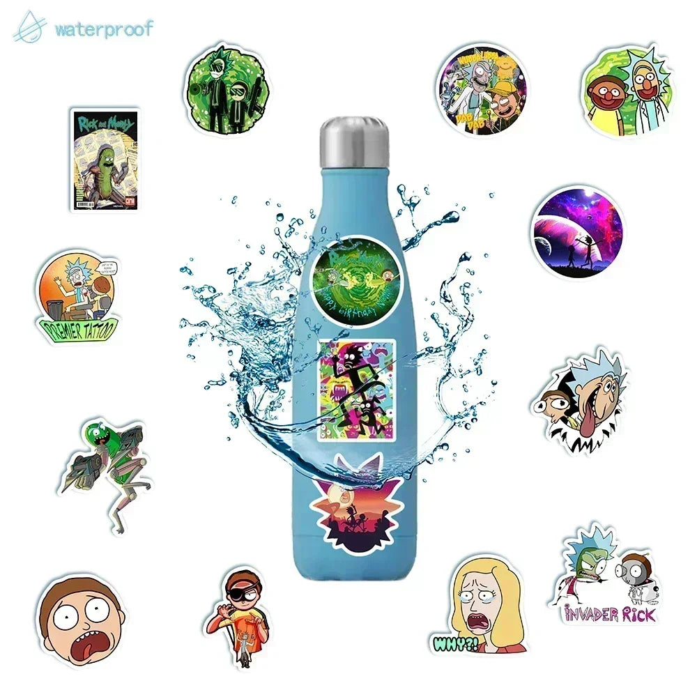 Rick & Morty Stickers