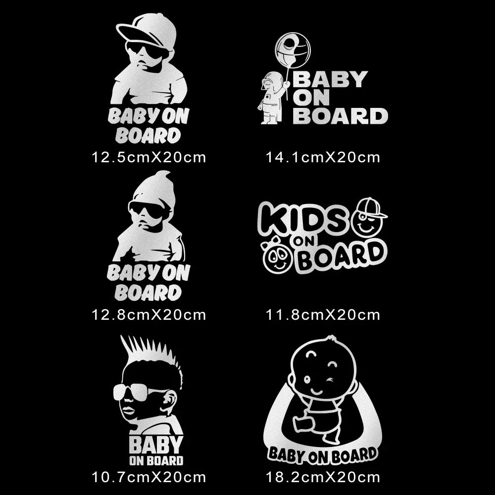 Baby on Board Car Sticker