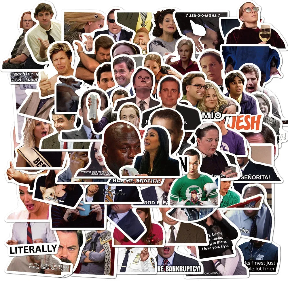 Funny TV Meme Stickers