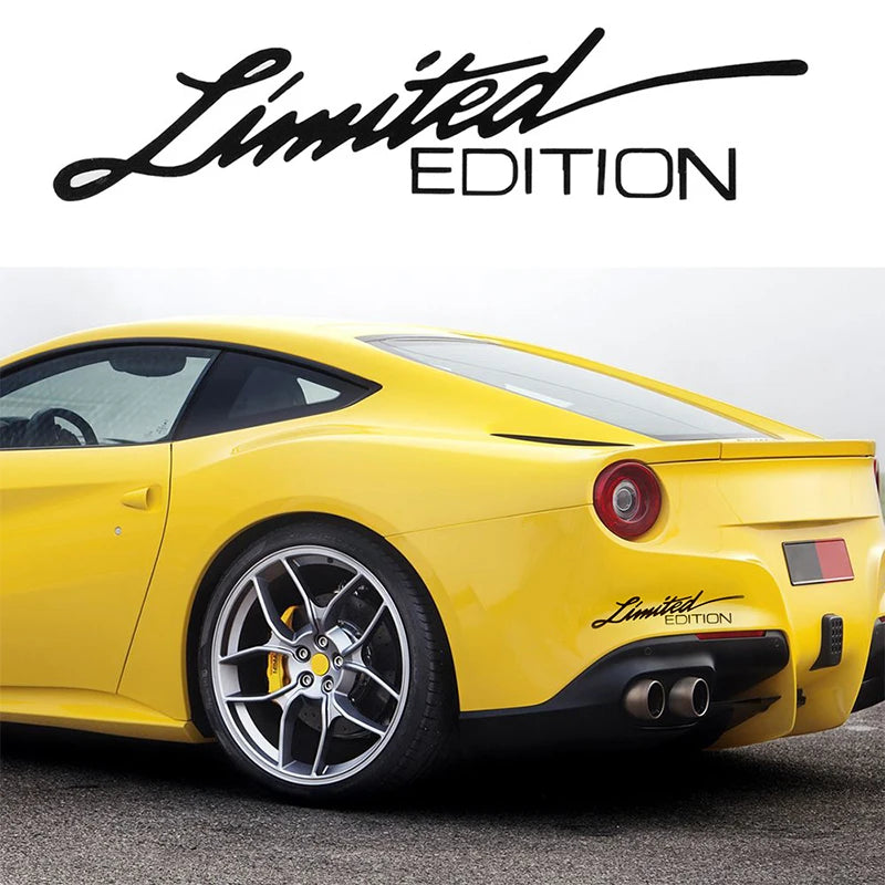 Limited Edition Decal