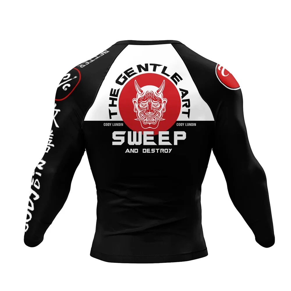 Long Sleeved Gym Rashguard Shirts