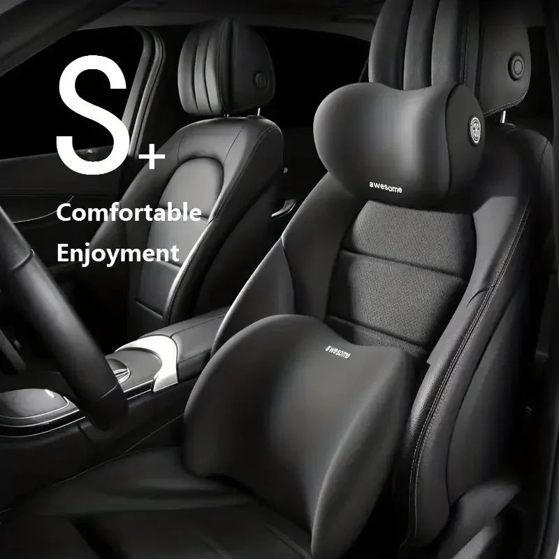 Neck & Lumbar Support Car Pillow