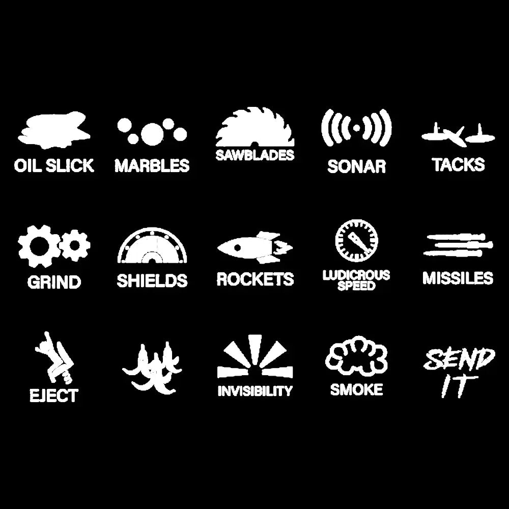 15 Set Car Dashboard Decals