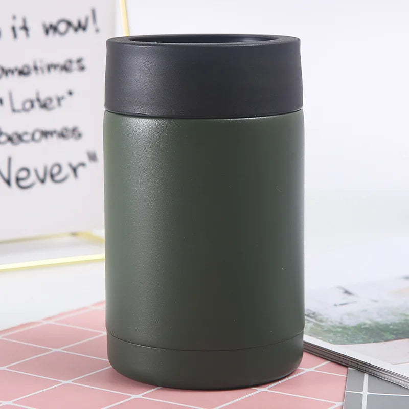 Stainless Steel Double Insulated Beer Or Can Cooler