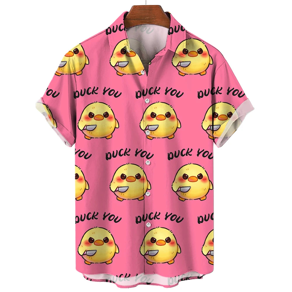 Duck You Print Tshirts