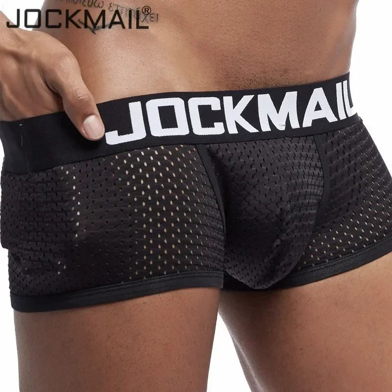 JOCKMAIL Breathable Mesh Boxers