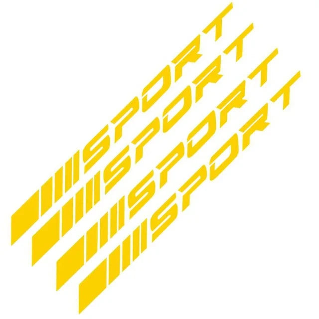SPORT Rim Decals