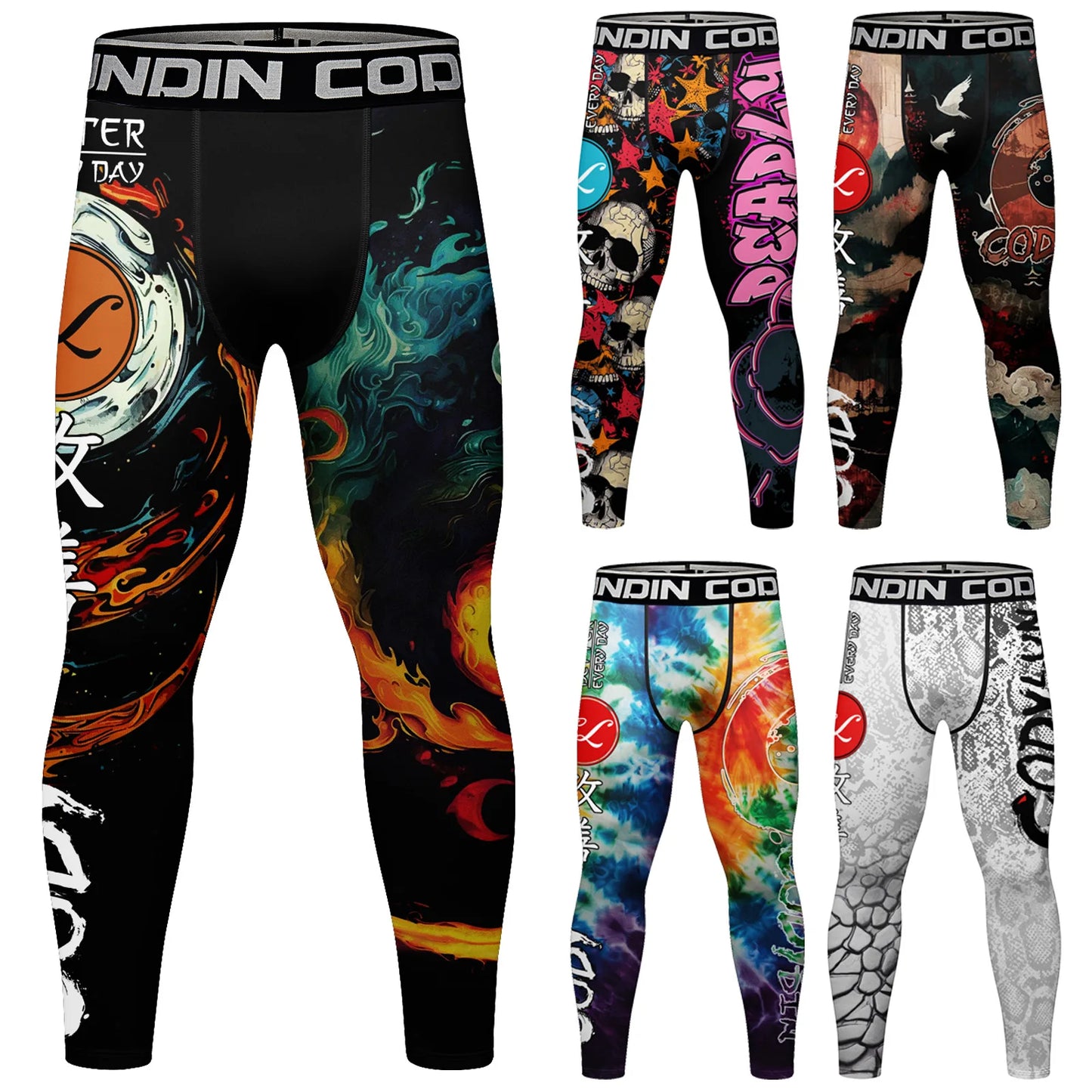 Rashguard Elastic Gym Leggings