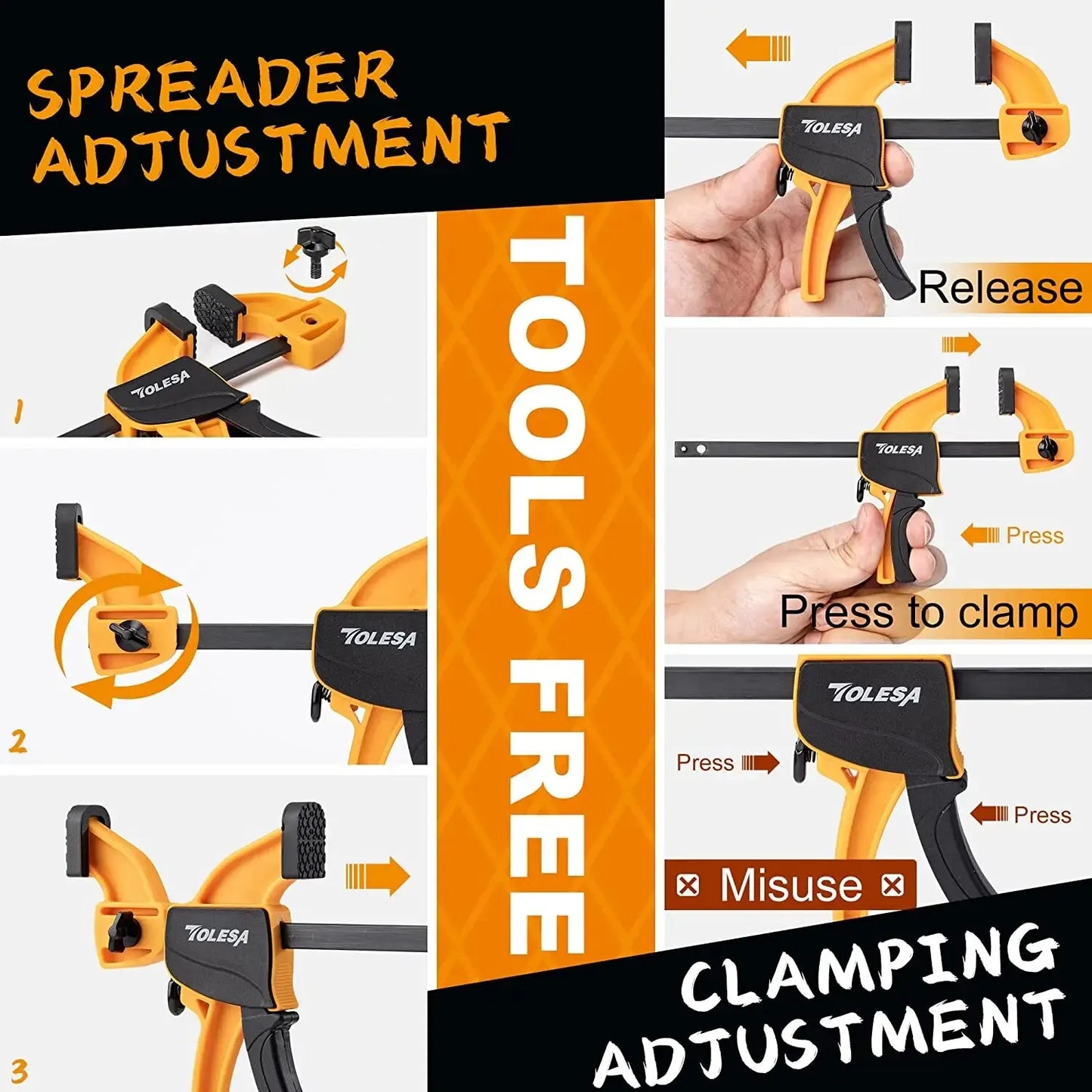 Wood Working Clamps