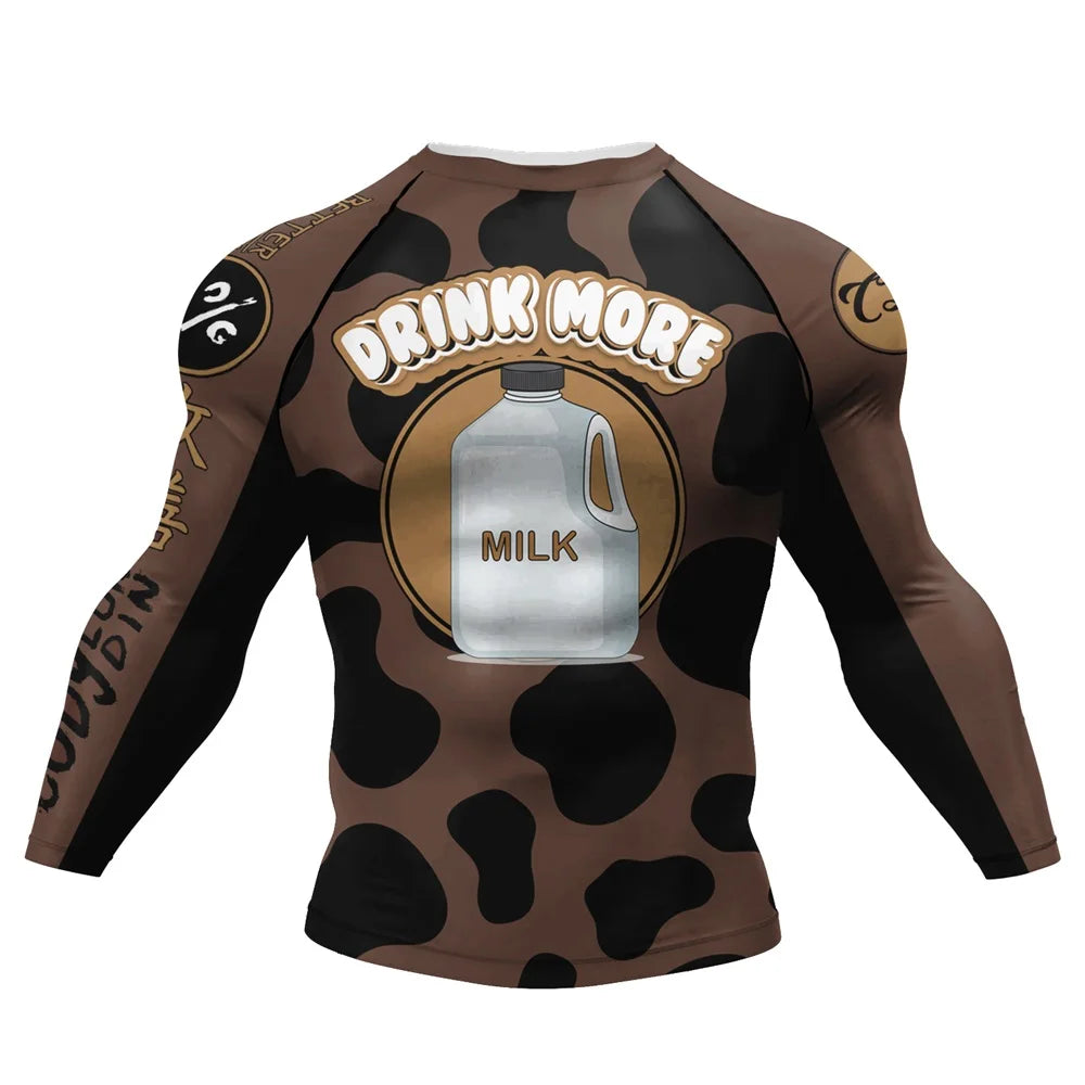 Long Sleeved Gym Rashguard Shirts