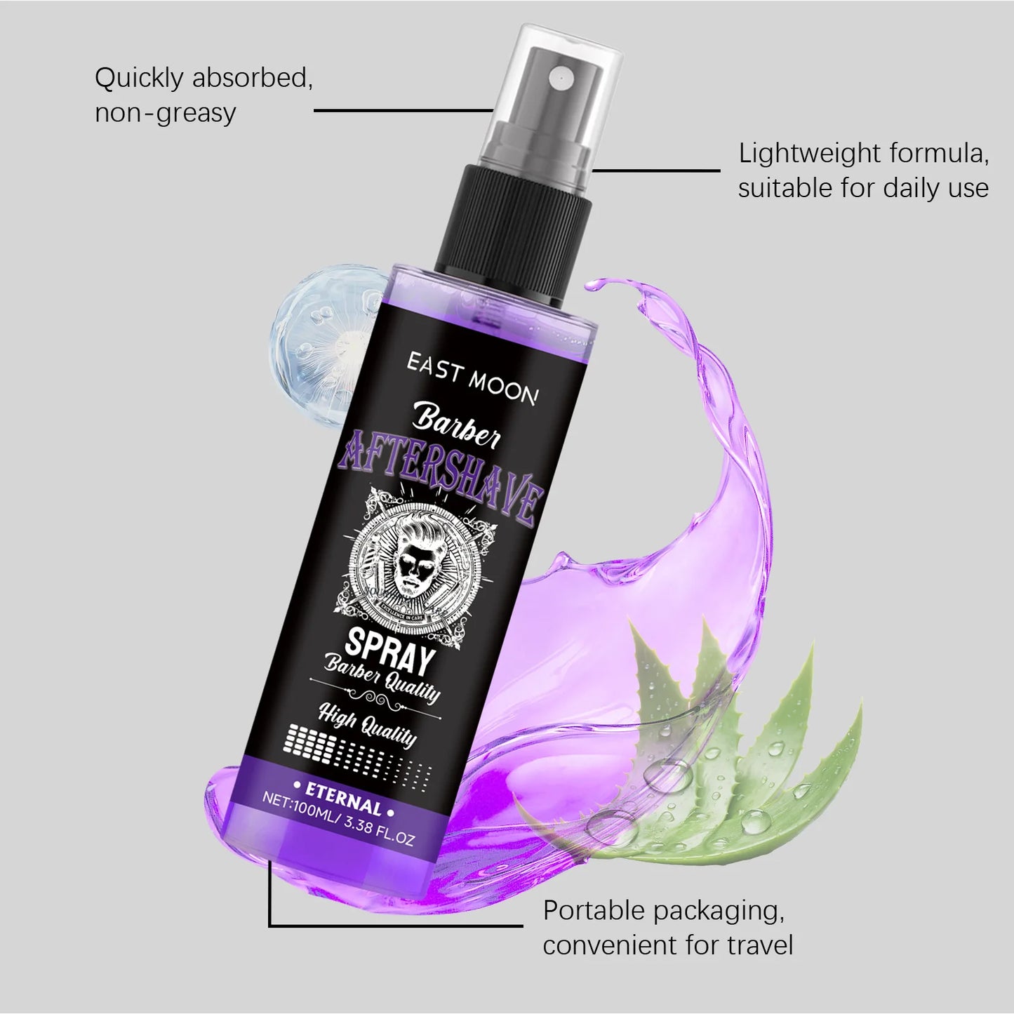 East Moon Sandalwood Aftershave Repair Serum